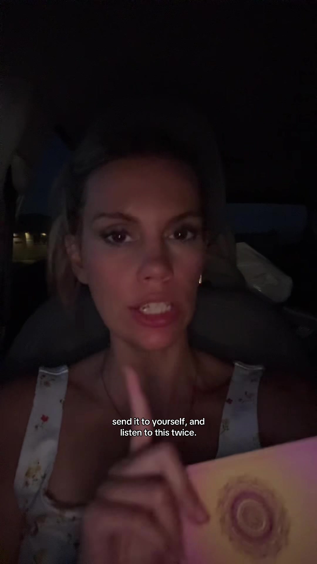 Manifestation video idea: talking head