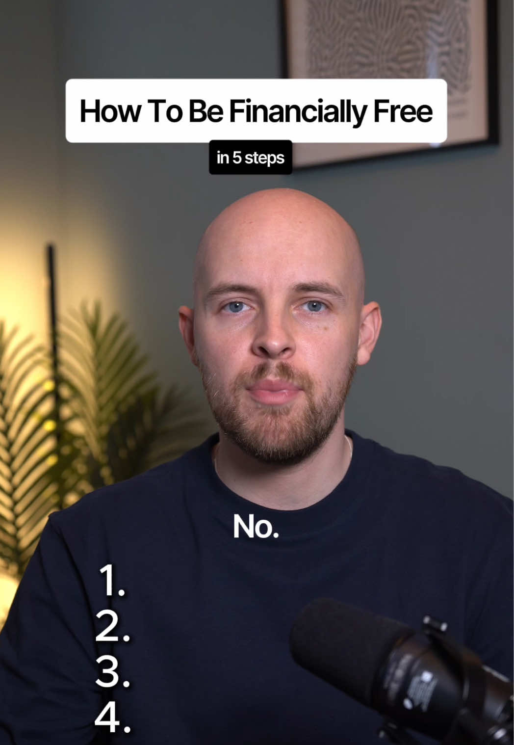 Personal Finance video idea: talking head