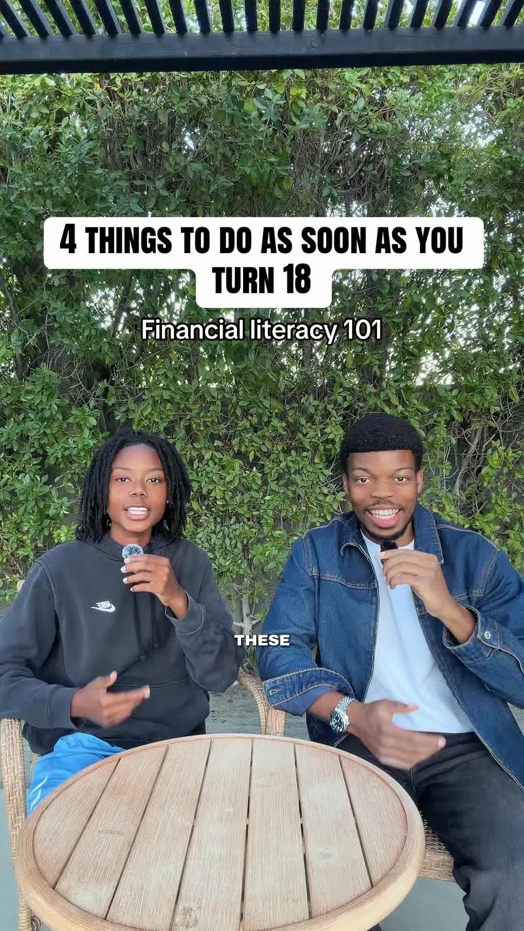 Personal Finance video idea: talking head