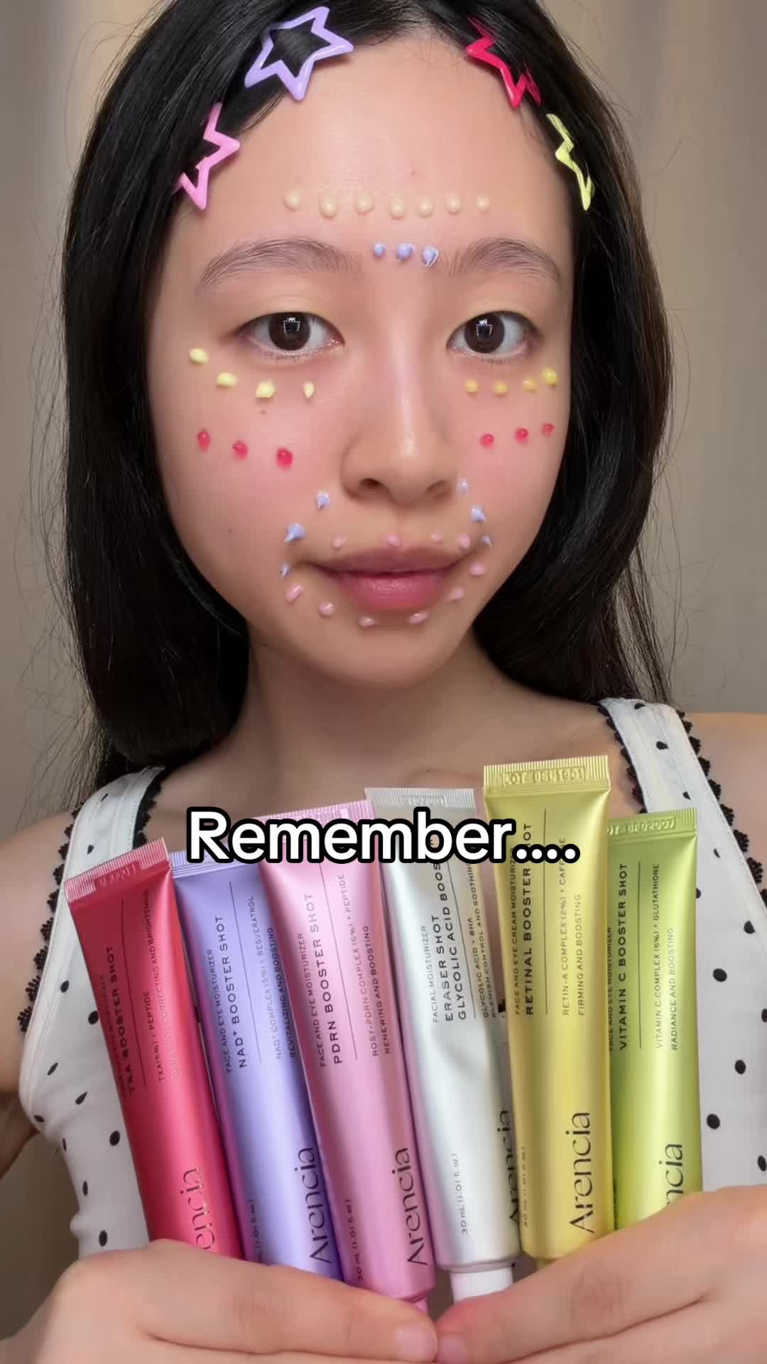 skincare short-form example by milkydew