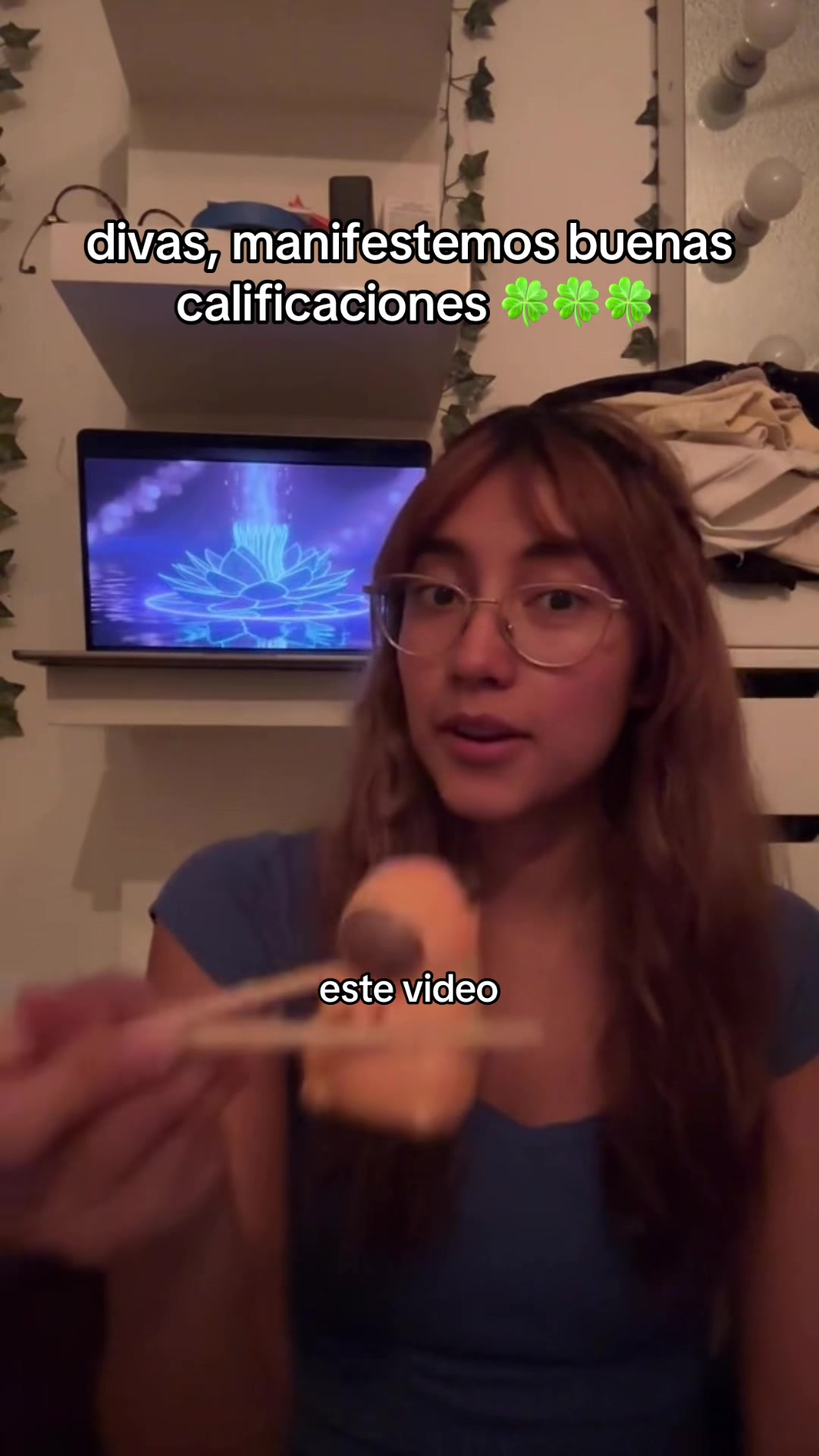 Manifestation video idea: talking head