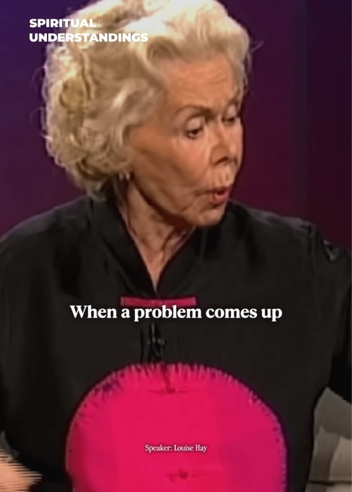 Spirituality video idea: talking head