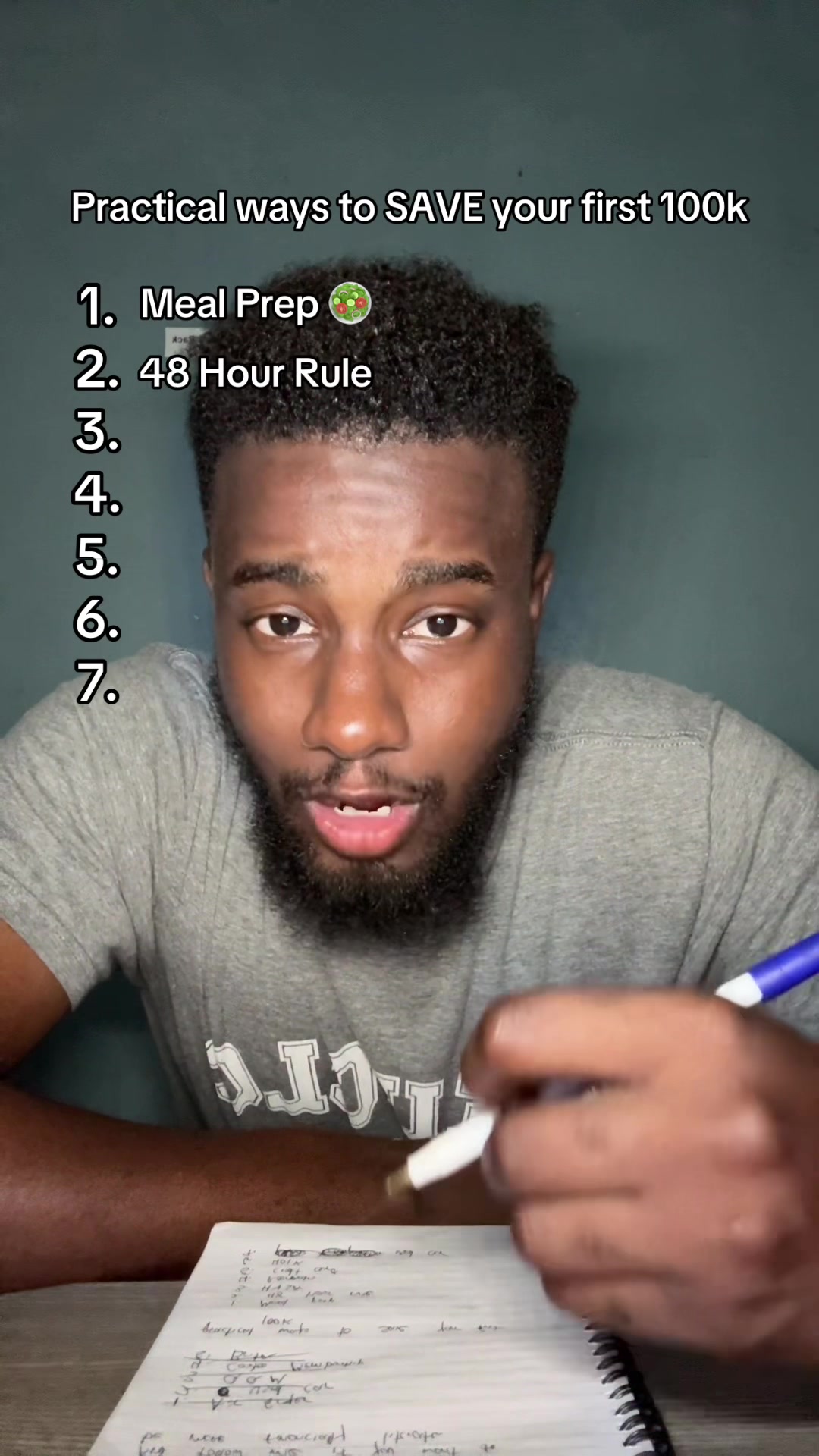 Personal Finance video idea: talking head