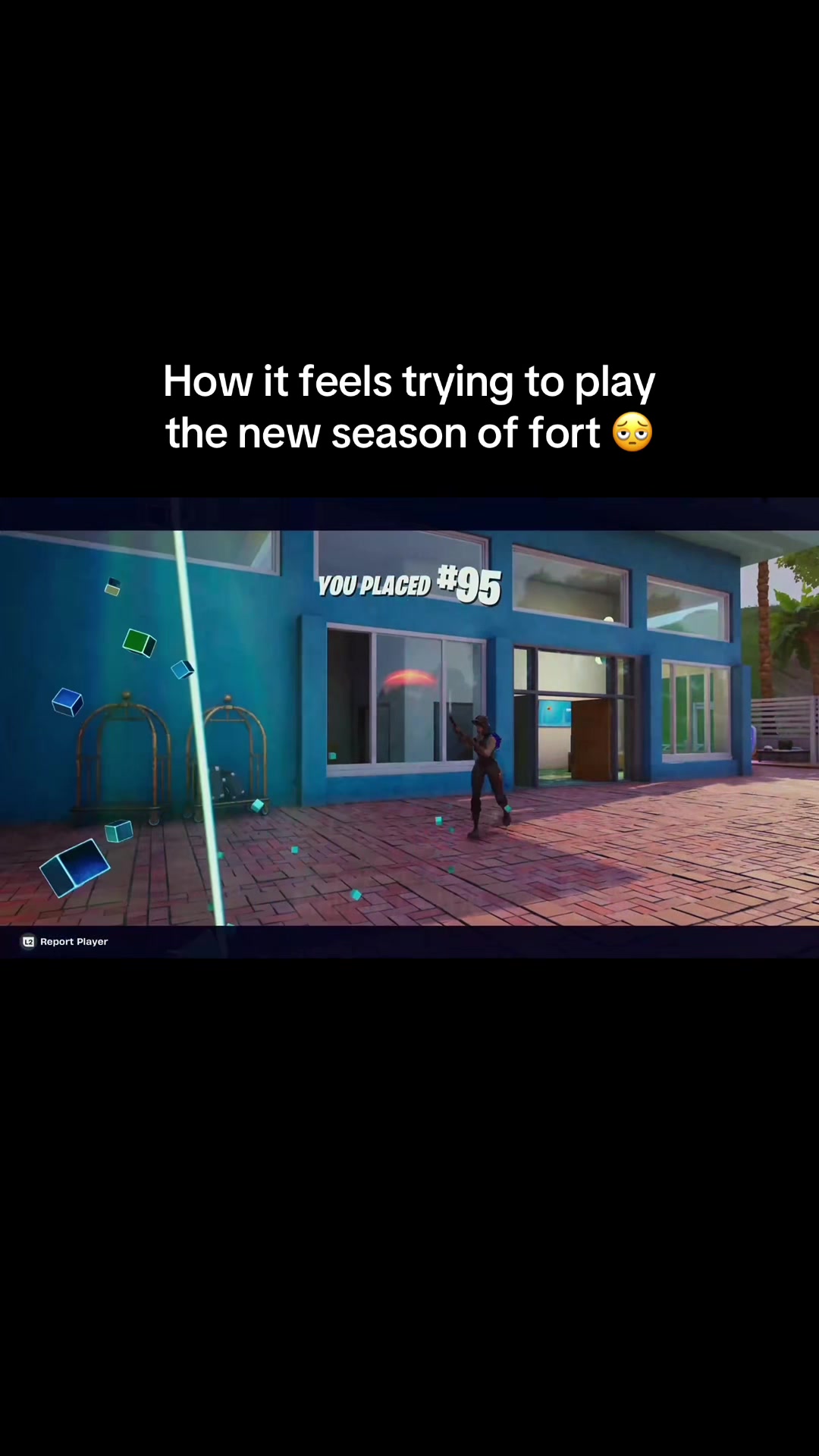 How it feels trying to play the new season of fort